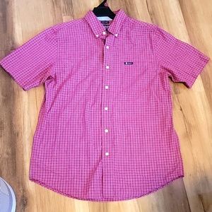 CHAPS short sleeve button up shirt